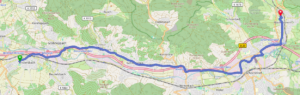 Route von Endersbach nach Haubersbronn