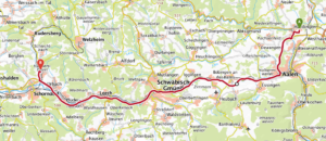 von Hüttlingen nach Haubersbronn